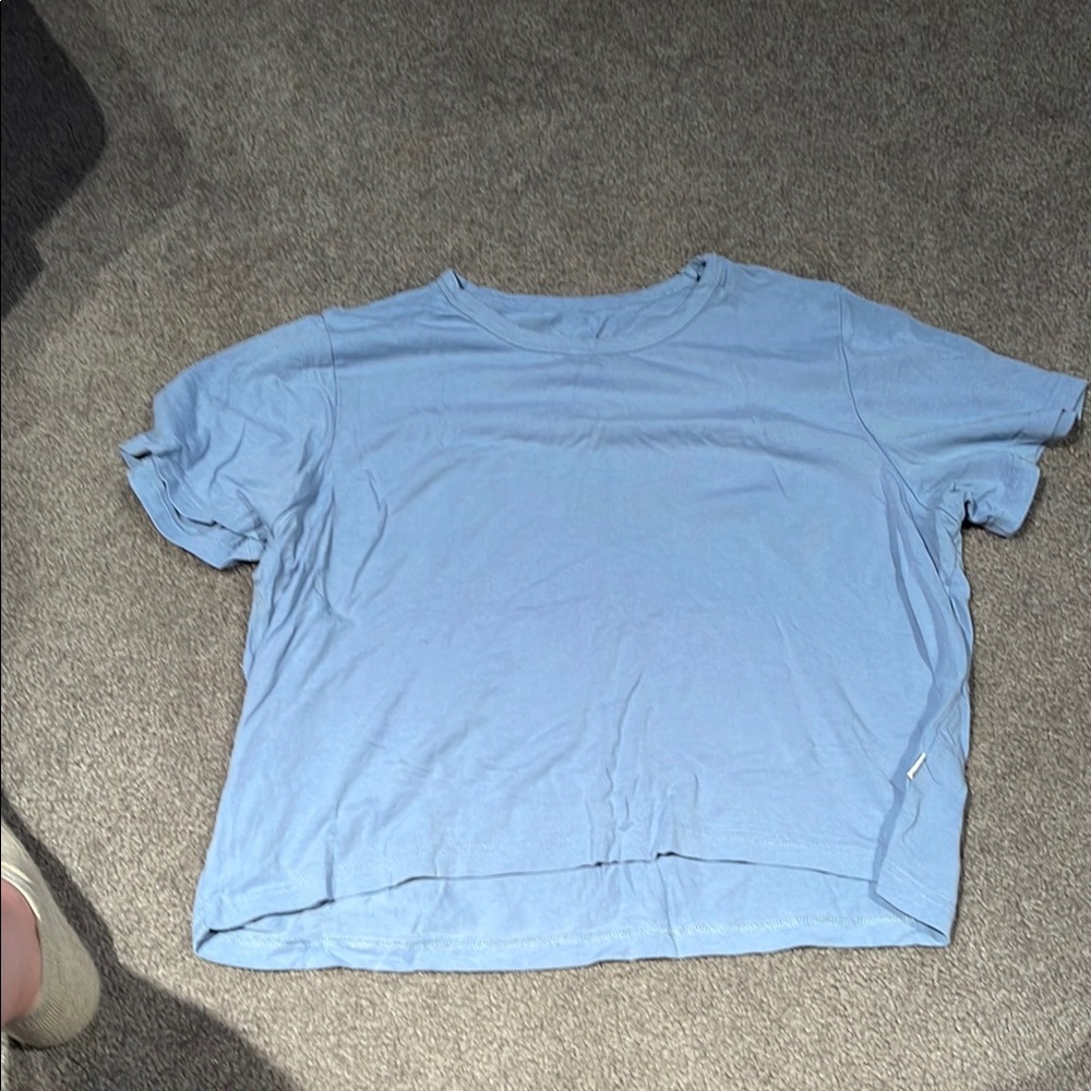 FEAT Blue Short Sleeve Women's Tee